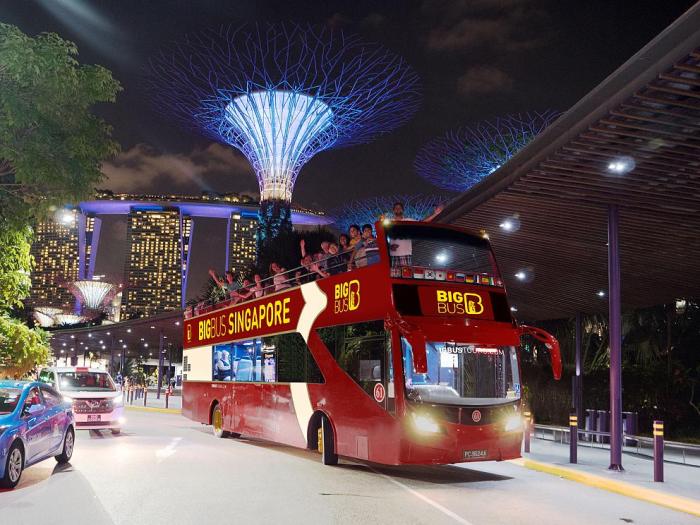 Night city tour tours singapore sg bus duck big